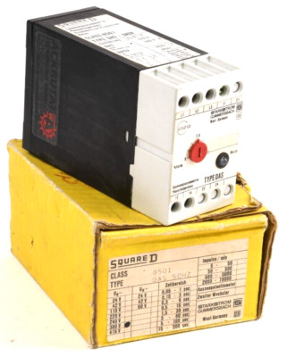 Starkstrom Gummersbach Square D 8501 DAS 50Hz Drezahlwächter Speed Control Relay