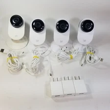 YI 4pc Home Camera 1080p Wireless IP Security Surveillance System Night Vision