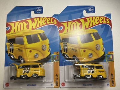 Hot Wheels Kool Kombi mooneyes lot of 2