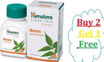 Himalaya Neem Tabs Kräuter Haut Wellness 1 Box 2026 KOSTENLOSER VERSAND KAUFE...