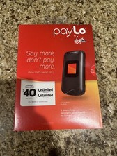 Samsung Entro Virgin Mobile 3G Cell Phone - Black, 128MB