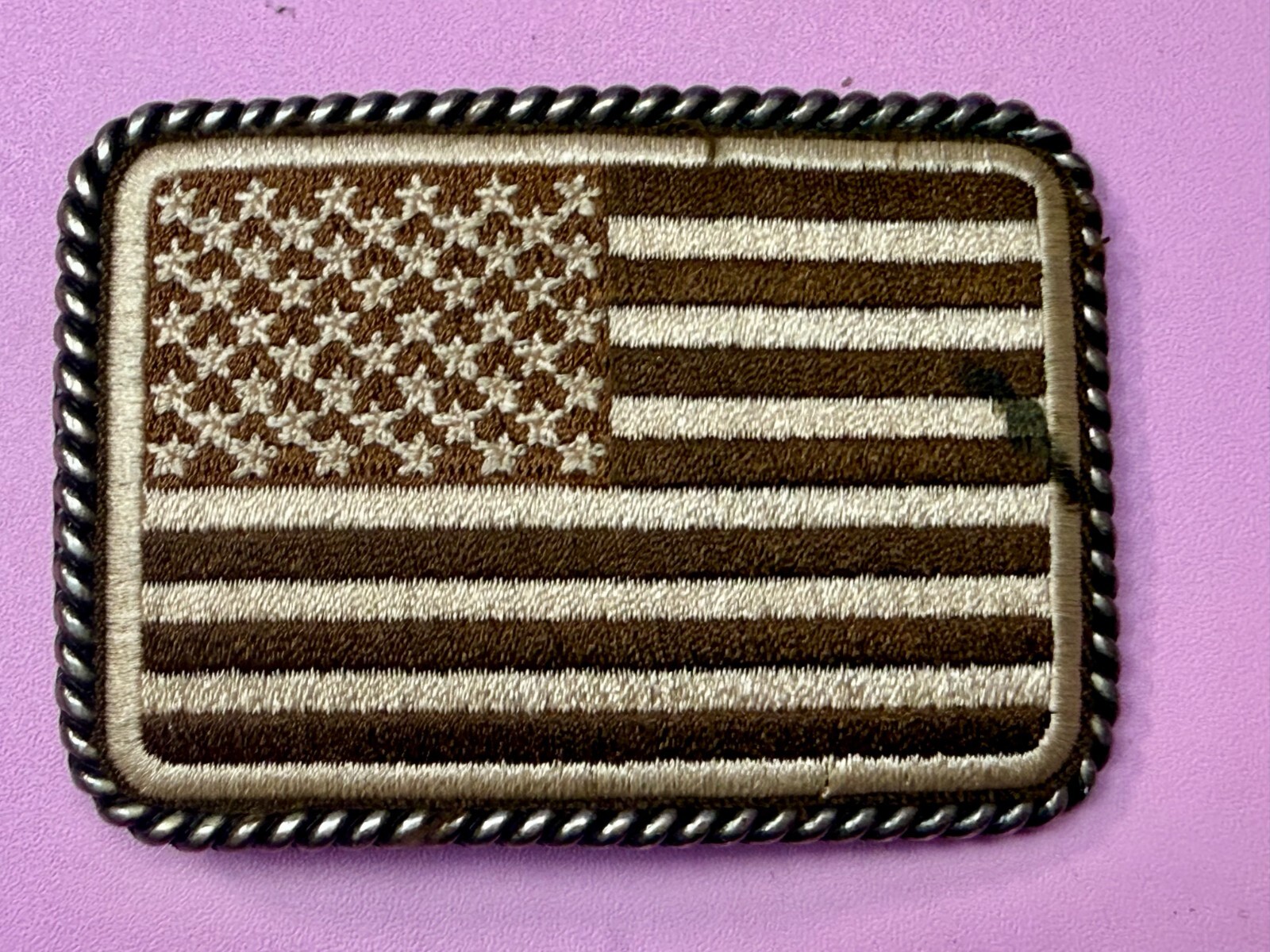 ARIAT USA Flag Rectangle Embroidered Patch Style … - image 13