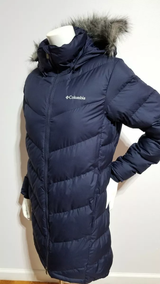 Columbia coat with fur hood cheap