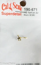 Cal-Scale HO #671 Nathan Air Horn M3R1 (Brass Casting) 1:87th Scale