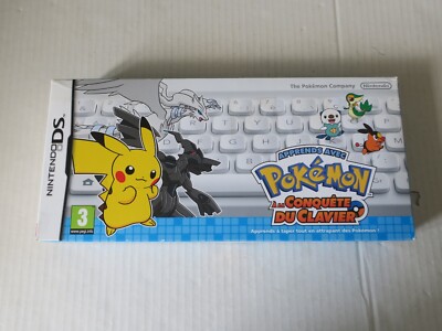 BOITE ET NOTICE sans jeu Apprends avec Pokemon : a la conquete du clavier / DS EUR 4,99 BOITE ET NOTICE sans jeu Apprends avec Pokemon : a la conquete du clavier / DS EUR 4,99
