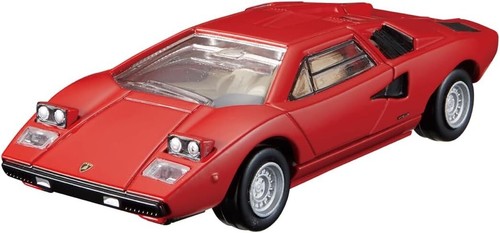 Tomica Premium Lamborghini Countach LP400 Red Metal Dicast Car Model 1/61 #33 - Picture 3 of 6