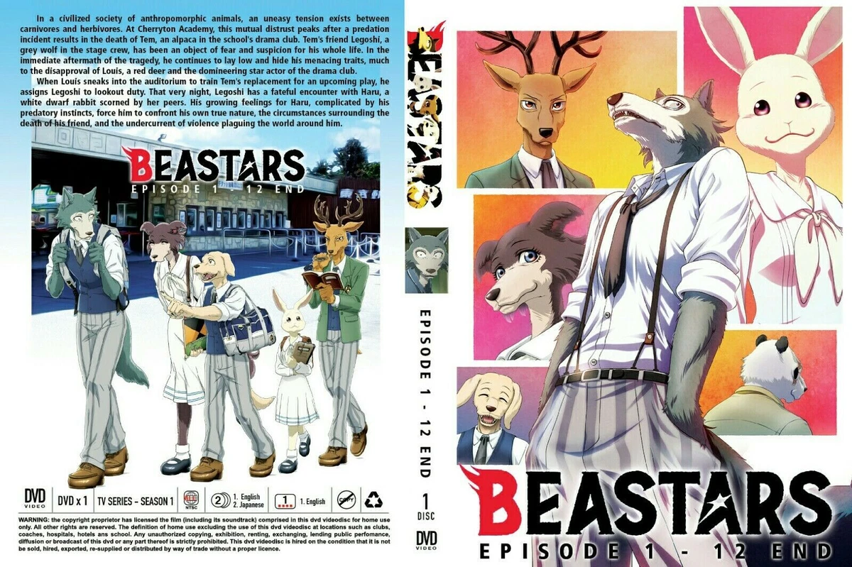 Anime DVD Beastar Episode 1 12End TV Series Season 1 English