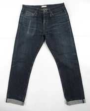 The Unbranded Brand Men's UB 201 Tapered Selvedge Button-Fly Jeans Size 33