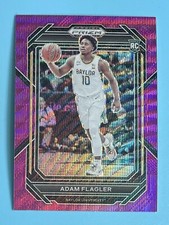 2023 Panini Prizm Draft Picks Adam Flagler RC Purple Wave Prizm #21 Baylor