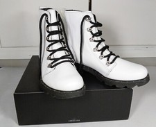 Sorel Women's Lennox Lace Boots Casual Waterproof Winter White Size 8 NEW