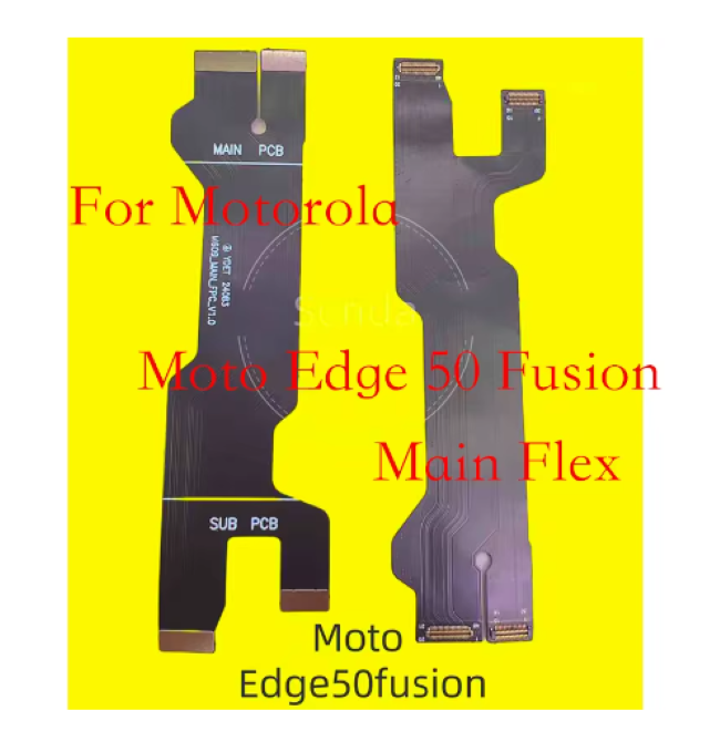Main Board Flex For Motorola Edge 50 Fusion XT2429 Motherboard