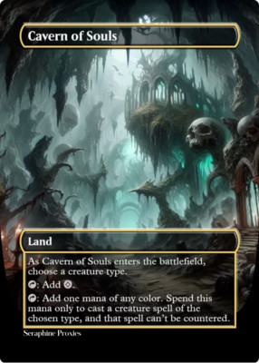 Cavern of Souls - High Quality Altered Art Custom Cards