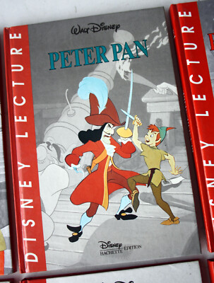 6X VINTAGE 1992 DISNEY CLUB BOOKS MICKEY PETER PAN SNOW