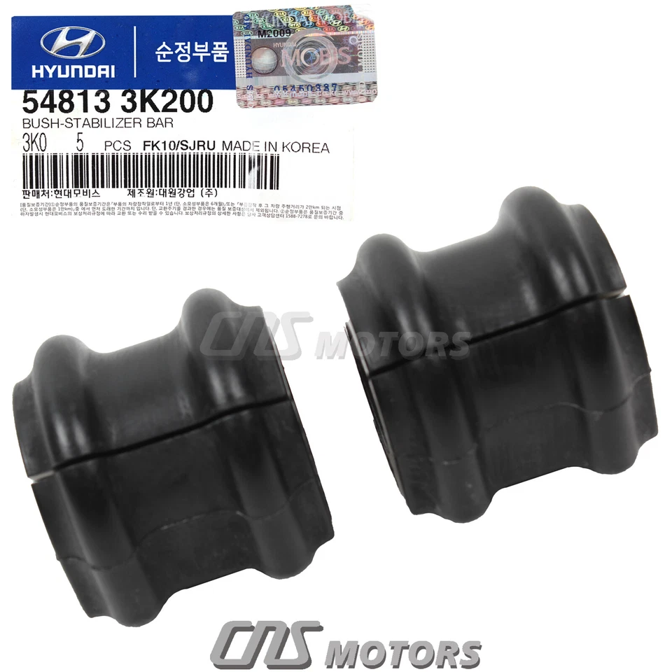 OEM Stabilizer Bar Bushing 2PCS for 06-14 Azera Genesis Santa Fe Sonata Veracruz Foto 3 de 4