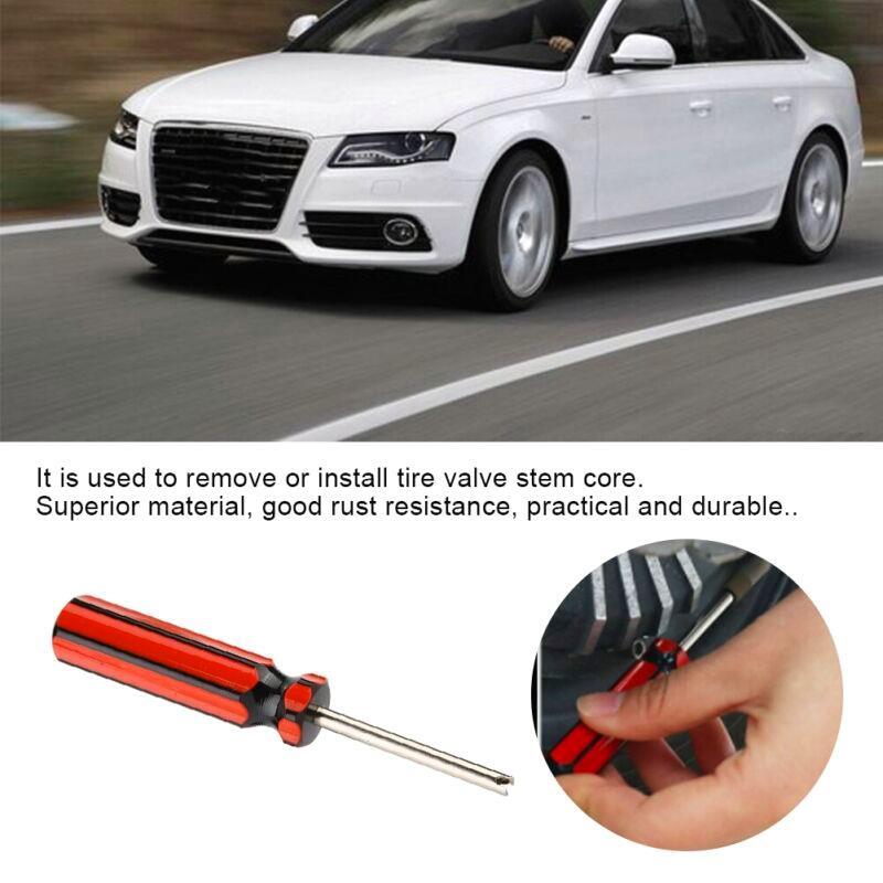 Car Truck Stem Core Installer Tool Tire Repair Wrench Tread Removal Kit