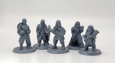 5pc Town Guard Set - 32mm Scale DnD Miniature  Dungeons and Dragons Mini  5E