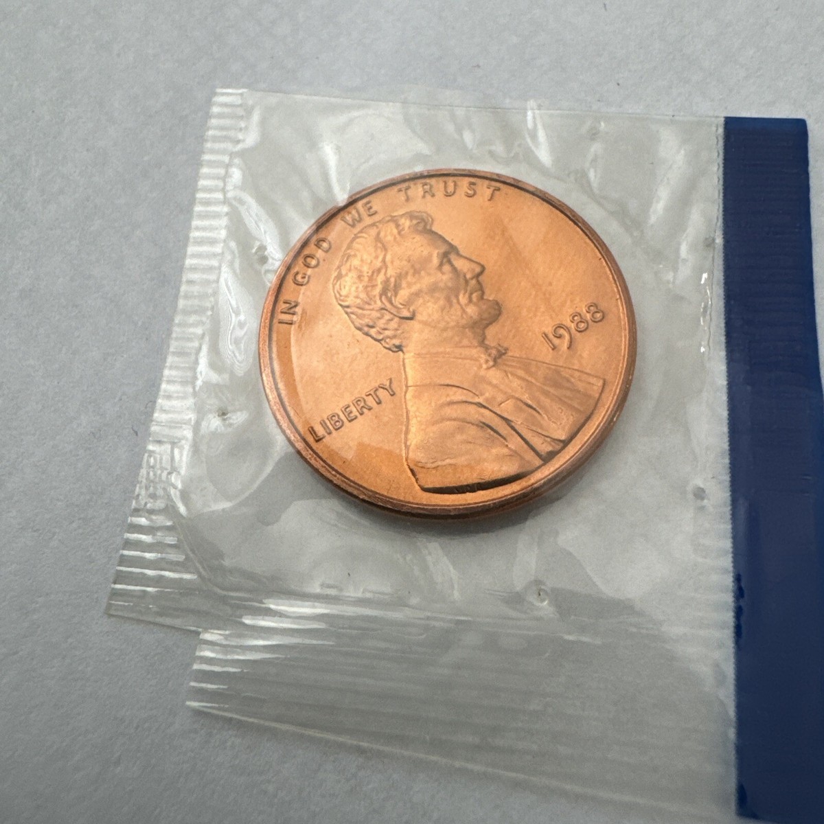 1988 Lincoln Penny Wide AM Uncirculated /Mint Condition Wide AM