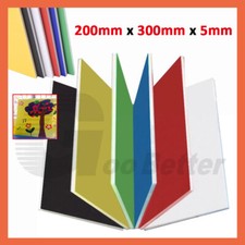 Expanded Polystyrene Foam Packing Sheets KT Foam Board 200x300x5mm Mulitcolor