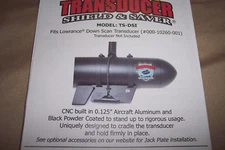 Lowrence Trolling Motor Transducer Ts-Dsi Shield Protector Down Scan Transcducer