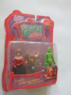 Playmates The Grinch Stole Christmas ( Grinch & Martha May Whovier