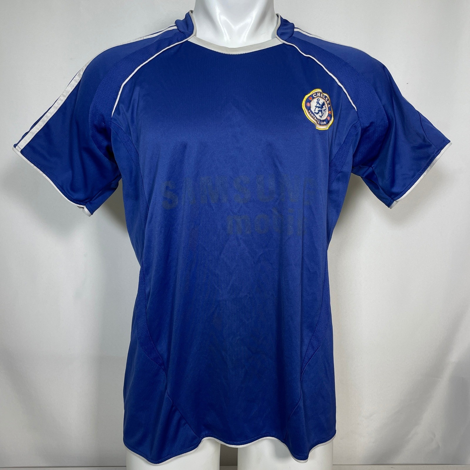 VTG Chelsea FC #18 Blue Soccer Jersey Men's LARGE