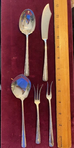 CANDLELIGHT BY TOWLE STERLING FLATWARE  5 GREAT SERVERS HAND POLISHED
