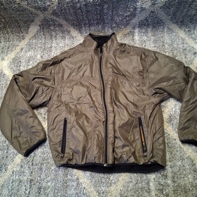 Timberland Men s Brown Outdoor Jacket Windbreaker Full Zip Coat Size L? No Tag
