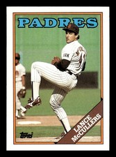 1988 Topps #197 Lance McCullers San Diego Padres