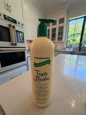 Triple Lanolin Original Formula Hand and Body Lotion 20 oz Professional Size FAS