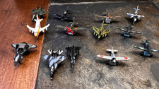 Vintage 1980's Galoob Micro Machines Airplanes Lot of 13