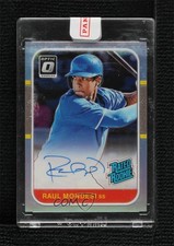 2016 Panini Donruss Optic Holo 2/5 Adalberto Mondesi Raul #87-RM Auto 2s6