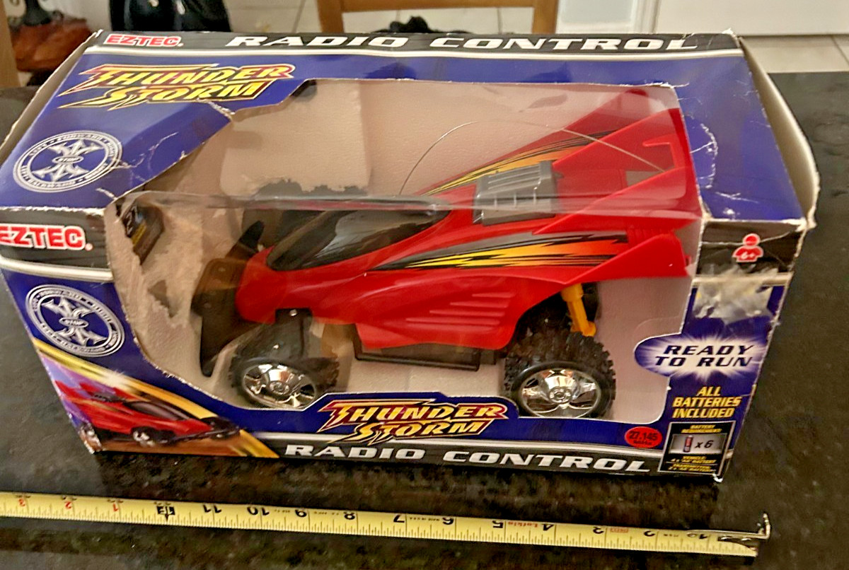 Red 27mhz Nib Radio Control Ready To Run 17x7