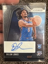 2024 Prizm Basketball Dillon Jones Auto #RSI-DJT Oklahoma City Thunder 