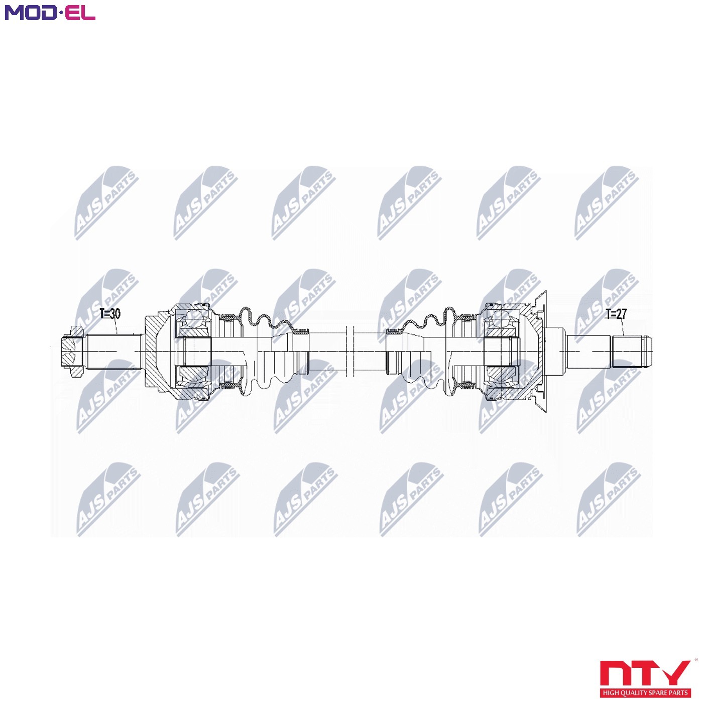 N.T.Y. NPW-BM-159.NTY Drive Shaft for BMW - Image 6