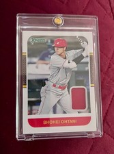 2021 Panini Donruss - Retro 1987 Materials Shohei Ohtani #87M-SO (MEM) Rare Red