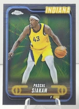 2024-25 Topps Chrome Basketball Pascal Siakam #64 Indiana Pacers 