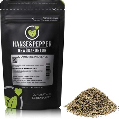 250g Kräuter de Provence natürlich vom Hanse&Pepper Gewürzkontor