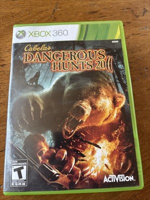 Cabela's Dangerous Hunts 2011 (Microsoft Xbox 360, 2010) Case Only