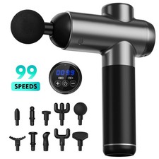 99 Speed Adjustable Fascial Massage Gun, Handheld, Deep Tissue Massage, Motorize