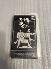 Marilyn Monroe VHS Video Tape CBS Fox Some Like It Hot 1984/Good/B237