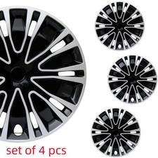 Set Of 4 16 New Wheel Covers Snap On Full Hub Caps Fit R16 Tire Steel Rim Set Of 4 16 New Wheel Covers Snap On Full Hub Caps Fit R16 Tire Steel Rim