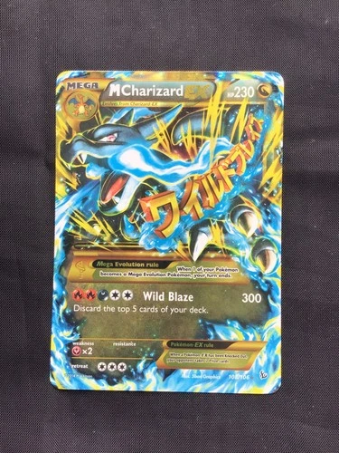 Pokemon Cards: Flashfire Secret Rare: Mega Charizard EX 108/106