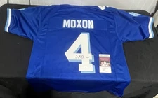 James Van Der Beek Signed Custom Jersey Varsity Blues West Canaan Coyotes JSA