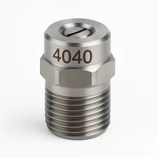 HEAT TREATED 4040 High Pressure Cleaning Nozzle Tip Stainless Steel 1/4 MNPT