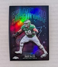 2025 Topps Chrome Football Jordan Mailata All Team Refractor SP #ACT-12 Eagles