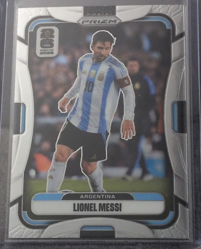 Lionel Messi 2026 FIFA World Cup Panini Prizm #10 Base Argentina