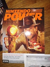Nintendo Power Magazine Volume 239 March 2009 Indiana Jones Staff of Kings