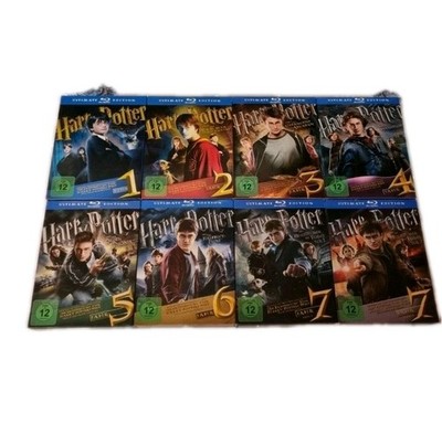 Harry Potter Ultimate Edition Blu-ray, Teil 1-7