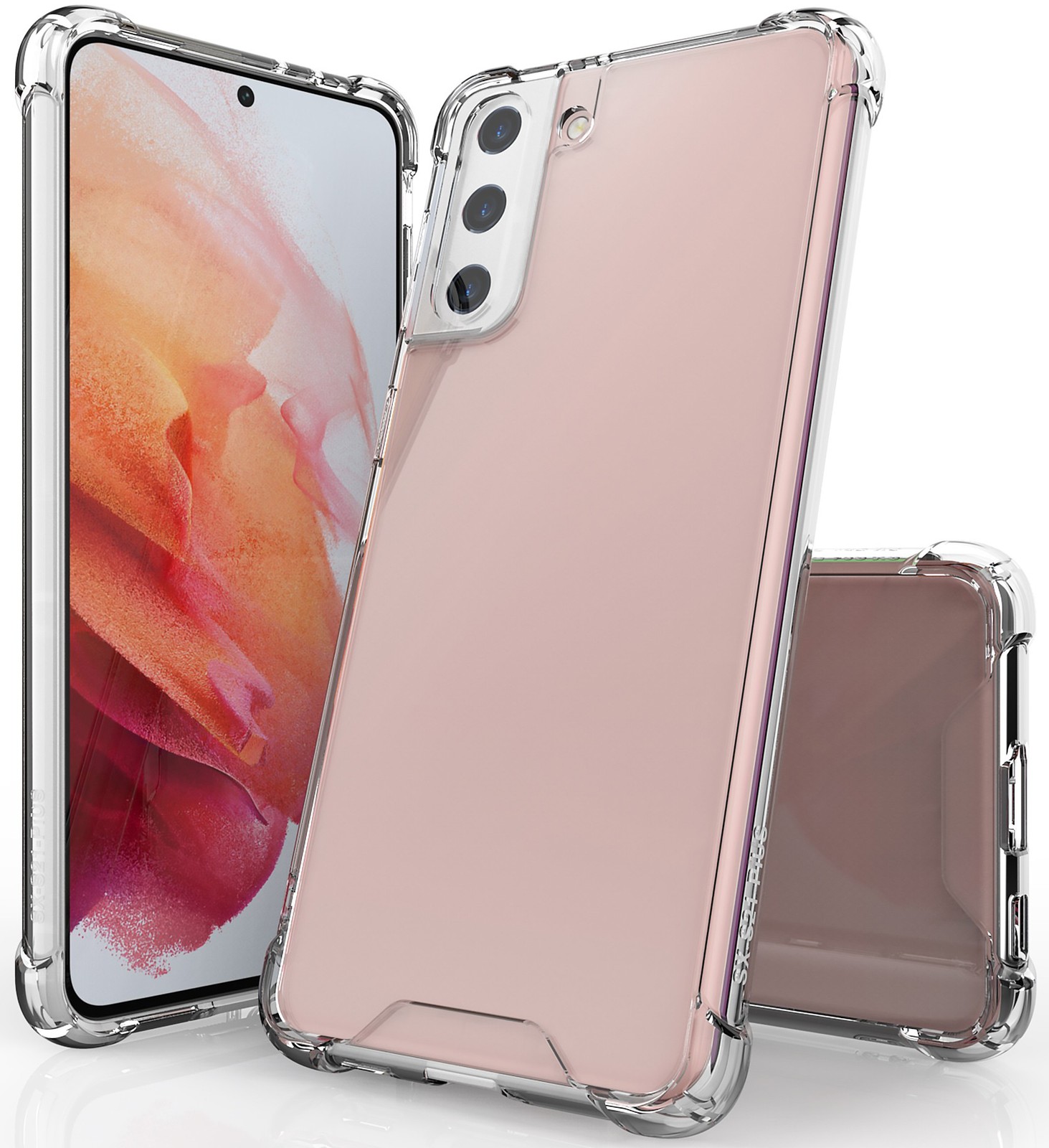 AquaFlex Transparent Anti-Shock Clear Case Cover for Samsung Galaxy S21 Plus 5G