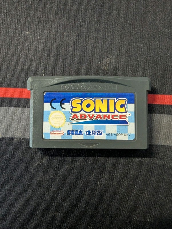 SEGA Sonic Advance Nintendo Game Boy Advance Cartridge ONLY 🔥